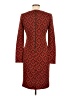 Darling Argyle Red Casual Dress Size M - photo 2