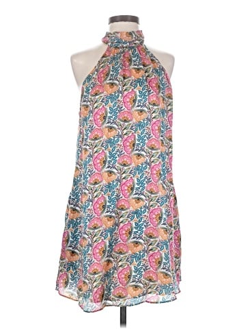 Lavender Brown Casual Dress (view 1)