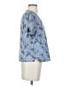 MICHAEL Michael Kors Blue Short Sleeve Blouse Size S - photo 4