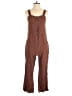 Everlane 100% Linen Solid Brown Jumpsuit Size 4 - photo 1