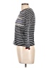 J.Crew Factory Store Stripes Silver Pullover Sweater Size L - photo 5