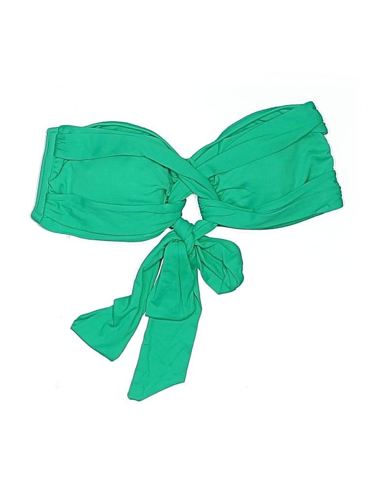 Pre-owned Seafolly Swimsuit Top Green Swimwear