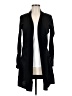 August Silk Black Cardigan Size M - photo 1