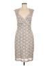 Connected Apparel Gray Cocktail Dress Size 8 - photo 1