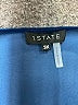 1.State 100% Polyester Solid Blue Long Sleeve Blouse Size 3X - photo 7