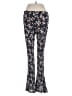 Billabong 100% Rayon Floral Black Casual Pants Size S - photo 2