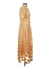 misook 100% Polyester Gold Cocktail Dress Size XS - photo 4