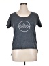 Flylow Gray Short Sleeve Top Size XL - photo 1