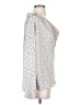 Zara 100% Polyester Polka Dots Ivory Long Sleeve Blouse Size M - photo 4