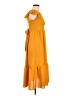 Shein 100% Polyester Orange Casual Dress Size M - photo 4