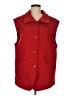 Linda Richards 100% Wool Red Vest Size M - photo 1