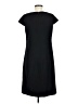 Talbots Solid Black Casual Dress Size 8 - photo 2