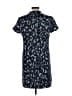 Theory 100% Silk Paisley Blue Gray Casual Dress Size 12 - photo 2