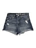 Wallflower Blue Denim Shorts Size 7 - photo 1