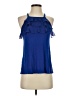 Express 100% Rayon Blue Tank Top Size XS - photo 1