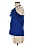 Express 100% Rayon Blue Tank Top Size XS - photo 5
