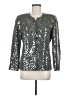 Carlisle Metallic Silver Jacket Size 6 - photo 1