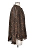 Buddy Love 100% Polyester Brown Long Sleeve Blouse Size S - photo 4