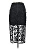 Bardot 100% Nylon Graphic Black Formal Skirt Size 4 - photo 2