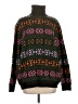ASOS Design Argyle Black Pullover Sweater Size S - photo 1