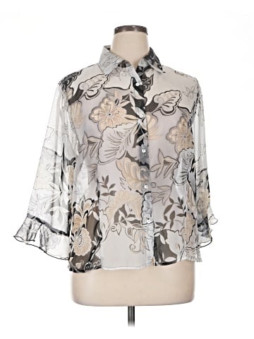 Nicola 3/4 Sleeve Blouse (view 1)