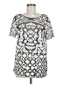 Everleigh Silver Short Sleeve T-Shirt Size M - photo 1