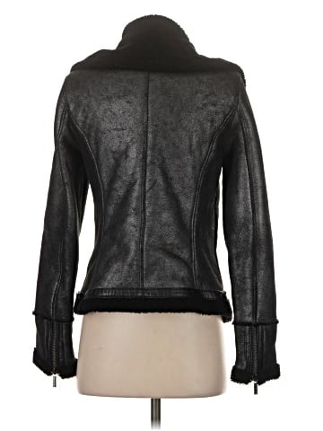 MICHAEL Michael Kors Leather Jacket (view 2)