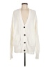 Olivaceous 100% Cotton Ivory Cardigan Size M - photo 1