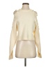 Intermix Ivory Wool Pullover Sweater Size S - photo 1