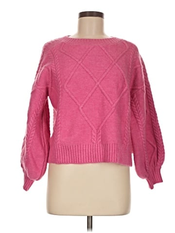 Line & Dot Pullover Sweater (view 1)