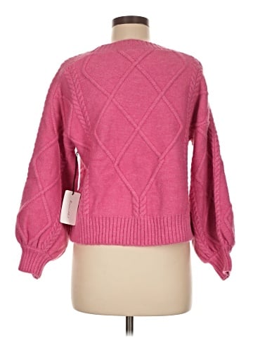 Line & Dot Pullover Sweater (view 2)
