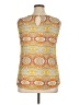 AP.NY Yellow Sleeveless Blouse Size XL - photo 2