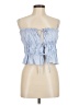 Zara Blue Sleeveless Blouse Size M - photo 1