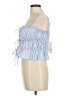 Zara Blue Sleeveless Blouse Size M - photo 5