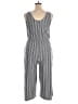 Eyeshadow Chevron-herringbone Gray Jumpsuit Size XL - photo 2