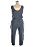 Zella Solid Gray Blue Jumpsuit Size XL - photo 2