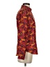 J.Crew Collection 100% Silk Floral Orange Blouse Size 0 - photo 4