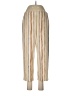 Susan Graver Stripes Gold Casual Pants Size M (petite) - photo 1