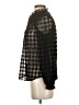 Zara Houndstooth Black Long Sleeve Blouse Size XS - photo 5