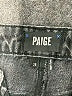 Paige Chevron-herringbone Black Jeans Size 26 waist - photo 7