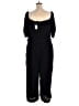 City Chic 100% Polyester Solid Black Jumpsuit Size 20 Plus (L) - photo 2