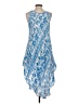 Unbranded Paisley Blue Cocktail Dress Size S (estimated) - photo 2