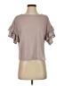 Ginger G. Tan Short Sleeve Top Size S - photo 1