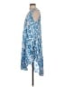 Unbranded Paisley Blue Cocktail Dress Size S (estimated) - photo 5