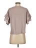 Ginger G. Tan Short Sleeve Top Size S - photo 2