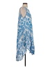 Unbranded Paisley Blue Cocktail Dress Size S (estimated) - photo 4