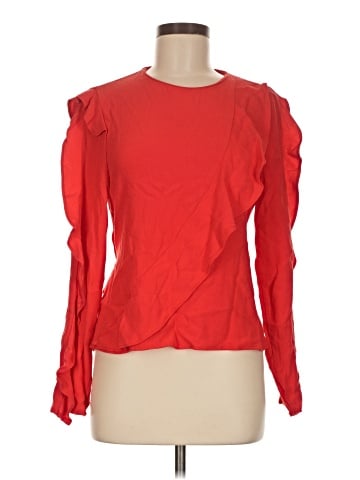 Trafaluc by Zara Long Sleeve Blouse (view 1)