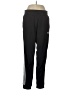 Adidas 100% Polyester Black Track Pants Size L - photo 1
