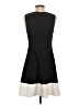 AB Studio Color Block Black Casual Dress Size 2 - photo 2