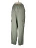 Nicole Miller New York Solid Green Cargo Pants Size L - photo 2